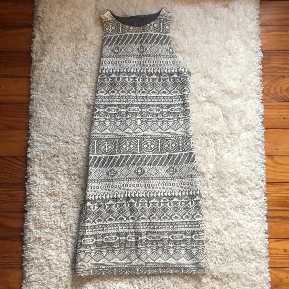 Halter Aztec Patterned Dress